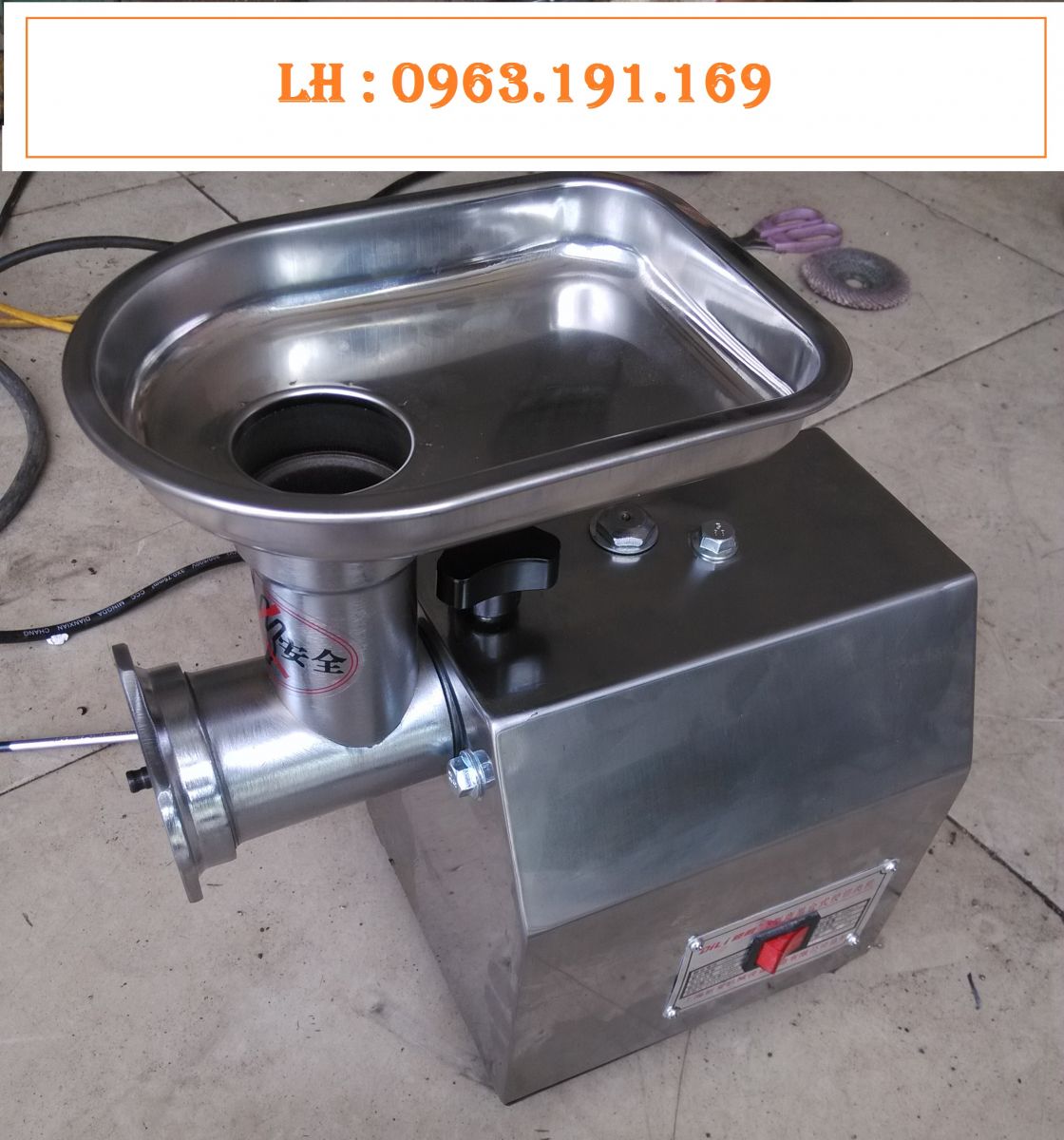 M&aacute;y xay thịt c&aacute;, m&aacute;y xay d&agrave;nh cho gia đ&igrave;nh, cơ sở sản xuất chế biến thực phẩm